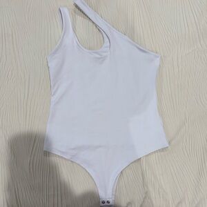 White One Piece body suit